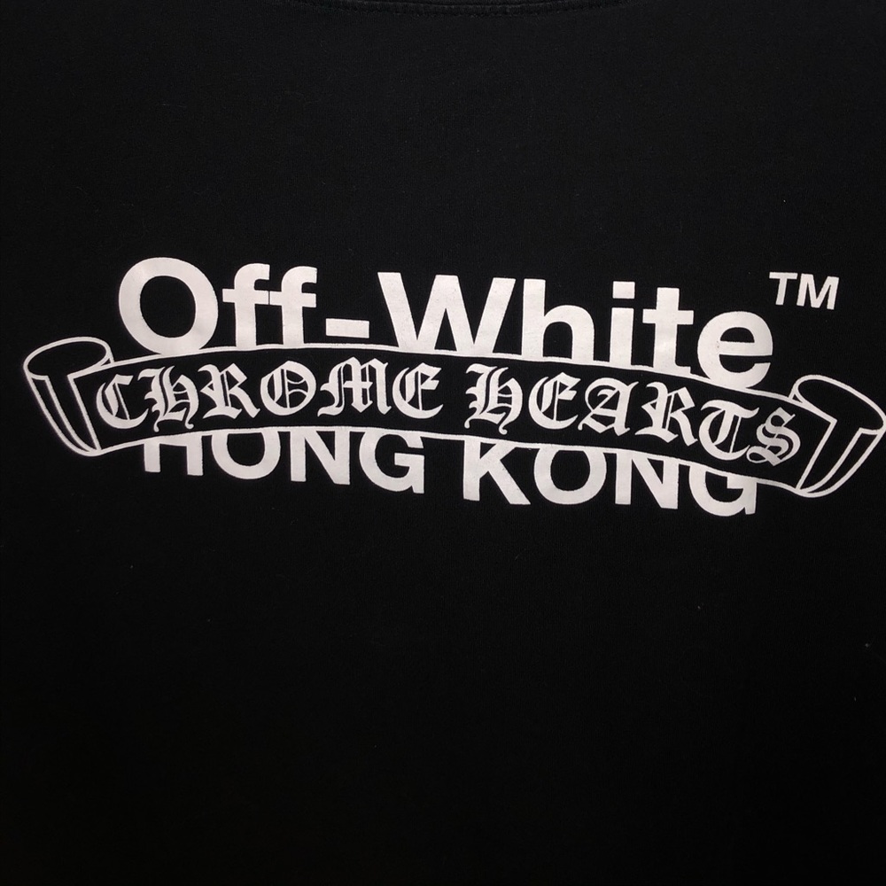 Chrome hearts Off white colab T great condition